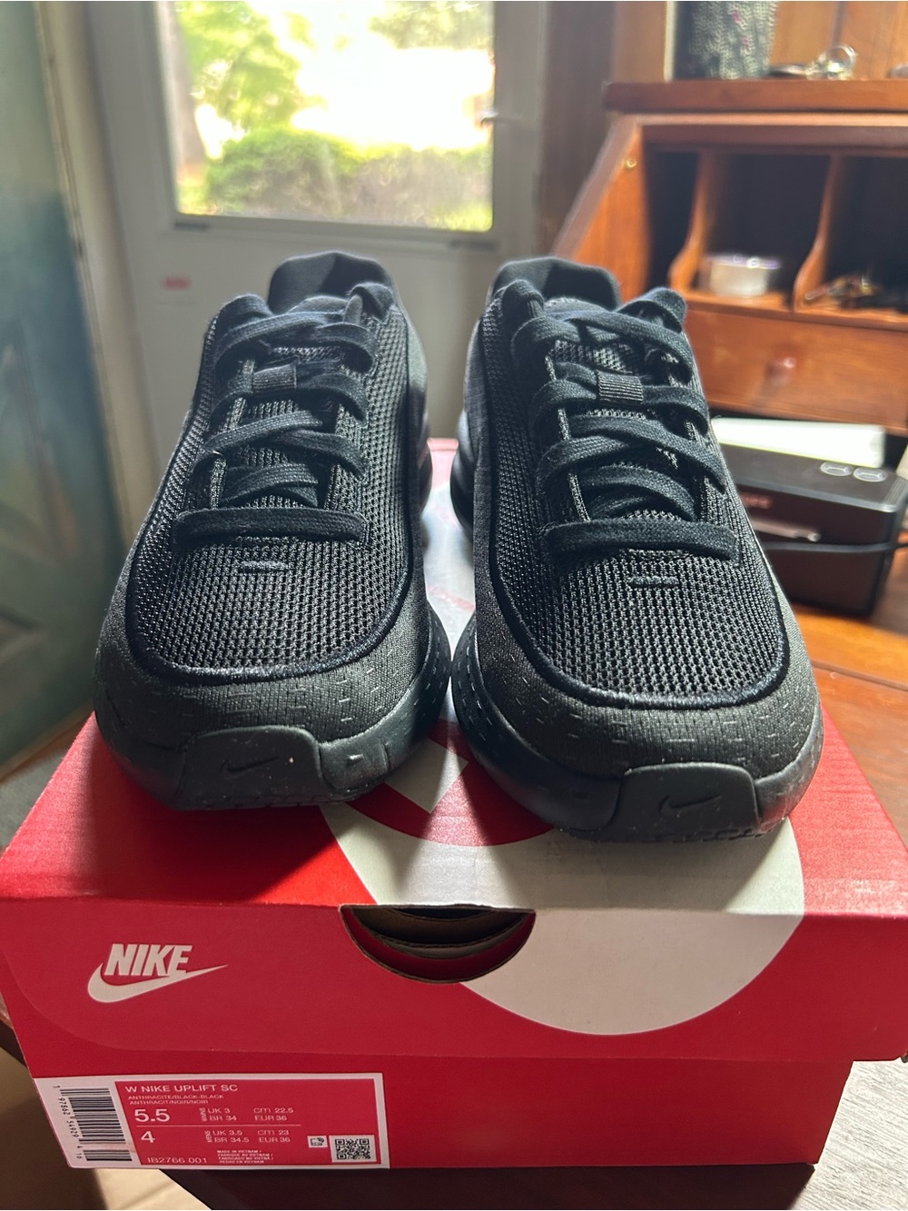 Nike Women's All-Black Athletic Sneakers
